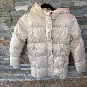 Gap Kids Cream Puffer Jacket